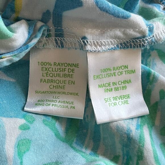 Lilly Pulitzer Tybee Sleeveless Shorts Romper Resort White In A Pinch - Picture 6 of 7